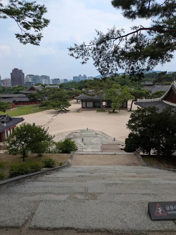 昌徳宮の自然と建物