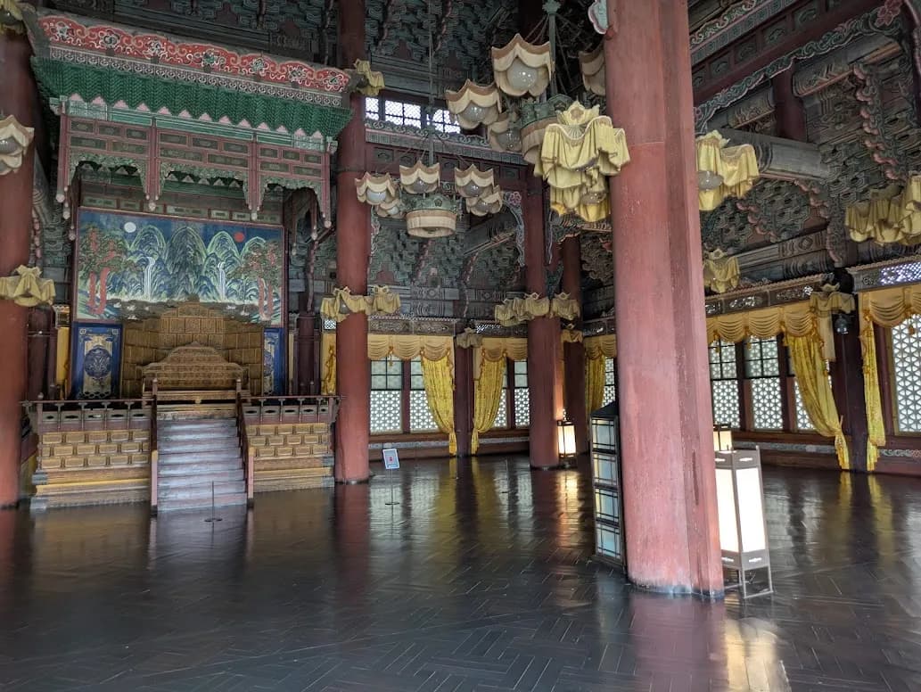 昌徳宮の建物内部2